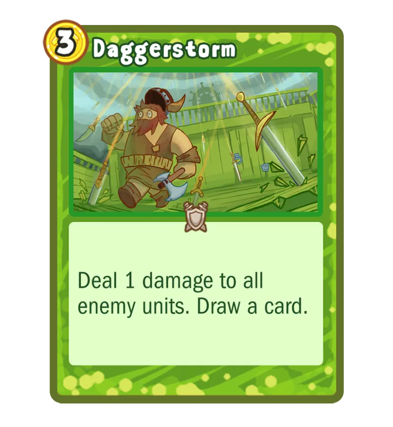 Daggerstorm card